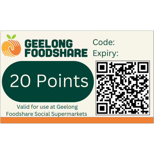 GFS Voucher - 20 points